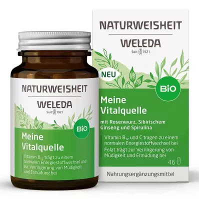 WELEDA Natural Wisdom My Vital Source Capsules, 46 pcs WELEDA Natural Wisdom My Vital Source Capsules, 46 pcs