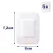 Hansaplast ULTRA SENSITIVE XL wound dressing 5x7.2 cm, 5 pcs