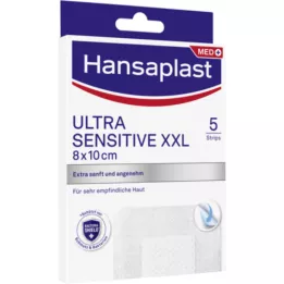 HANSAPLAST Ultra Sensitive Wound Dressing 8x10 cm XXL, 5 pcs