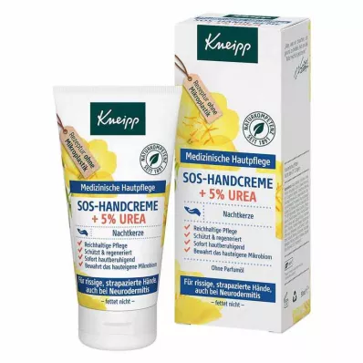 KNEIPP SOS-Hand Cream+5% Urea Evening Primrose, 50 ml