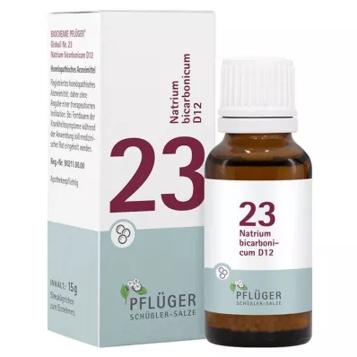 BIOCHEMIE Ploughmans Plaster 23 Natrium bicarbonicum D 12 Gl., 15 g BIOCHEMIE Ploughmans Plaster 23 Natrium bicarbonicum D 12 Gl., 15 g