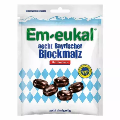 EM Eukal Bonbons a real Bavarian block malt against Azh, 100 g EM Eukal Bonbons a real Bavarian block malt against Azh, 100 g