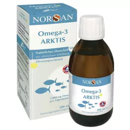NORSAN Omega-3 Arctic with vitamin D3 liquid, 200 ml