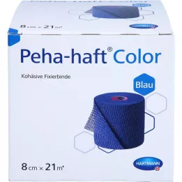 PEHA-HAFT Color Fixierb.latexfrei 8 cmx21 m blue, 1 pc
