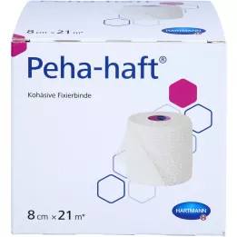 PEHA-HAFT Fixation bandage latex-free 8 cmx21 m, 1 pc