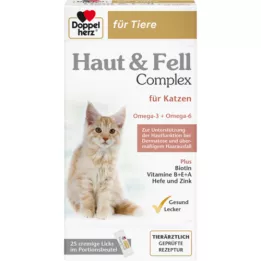 DOPPELHERZ for animals skin&amp;Fur Compl.Port.B.f.Cat., 25 pcs