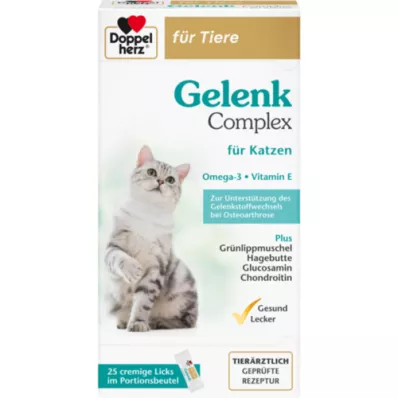 DOPPELHERZ for Animals Joint Complex Port.B.f.Cat, 25 pcs