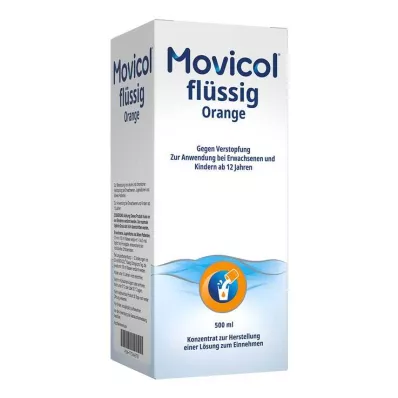 MOVICOL liquid orange, 500 ml MOVICOL liquid orange, 500 ml