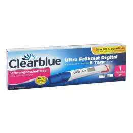 CLEARBLUE Pregnancy Test Ultra Early Test Digital, 1 pc