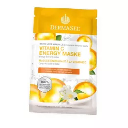 DERMASEL Dead Sea Vitamin C Energy Mask, 12 ml
