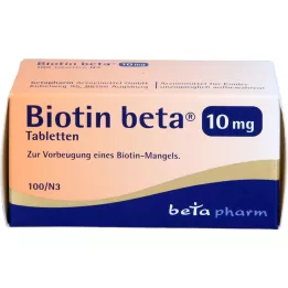BIOTIN BETA 10 mg tablets, 100 pc
