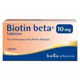 BIOTIN BETA 10 mg tablets, 100 pc