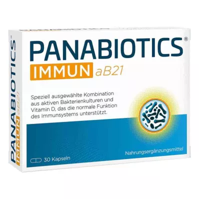 PANABIOTICS IMMUN aB21 capsules, 30 pcs PANABIOTICS IMMUN aB21 capsules, 30 pcs