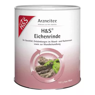 H&S Oak bark tea, 160 g H&S Oak bark tea, 160 g