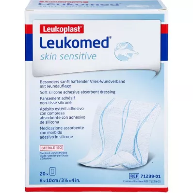 LEUKOMED skin sensitive sterile 8x10 cm, 20 pcs