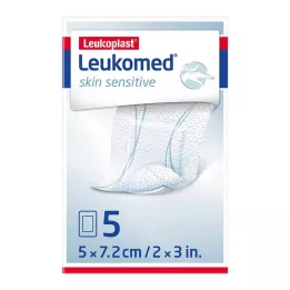 LEUKOMED skin sensitive sterile 5x7.2 cm, 5 pcs