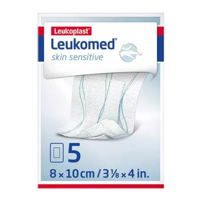 LEUKOMED skin sensitive sterile 8x10 cm, 5 pcs