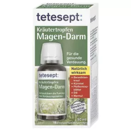 TETESEPT Herbal drops gastrointestinal, 50 ml