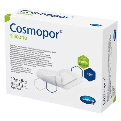 Cosmopor® silicone wound dressing 8x10 cm, 10 pcs Cosmopor® silicone wound dressing 8x10 cm, 10 pcs