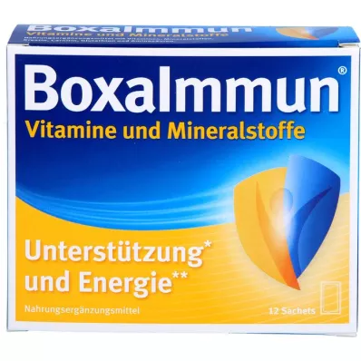 BOXAIMMUN Vitamins and minerals sachets, 12X6 g