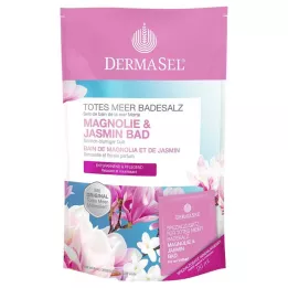 DERMASEL Dead Sea Bath Salts Magnolia &amp; Jasmine, 1 p