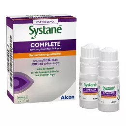 SYSTANE COMPLETE Lubricant for the eye without preservative, 2 x 10 ml