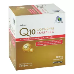 COENZYM Q10 100 mg Capsules+Vitamins+Minerals, 240 pcs