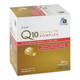COENZYM Q10 100 mg Capsules+Vitamins+Minerals, 240 pcs