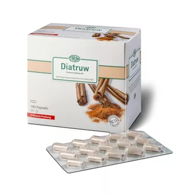 DIATRUW Cinnamon extract capsules, 180 pcs DIATRUW Cinnamon extract capsules, 180 pcs