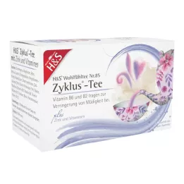 H&S Cycle Tea with Zinc and Vitamins Filter Bag, 20X1.5 g