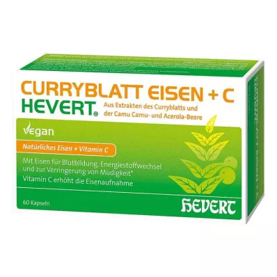 CURRYBLATT EISEN+C Hevert Capsules, 60 Capsules