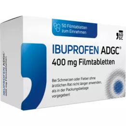 IBUPROFEN ADGC 400 mg film-coated tablets, 50 pcs