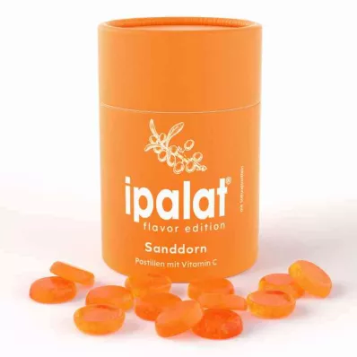 IPALAT Pastilles flavor edition sea buckthorn, 40 pcs