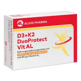 D3+K2 DuoProtect Vit AL 1000 I.E./80 µg Capsules, 30 pcs