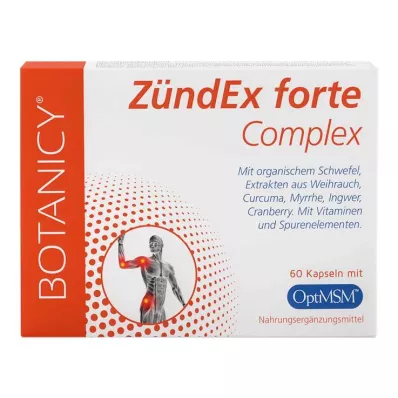 Botanicy Zündex forte Complex with Optimsm capsules, 60 pcs