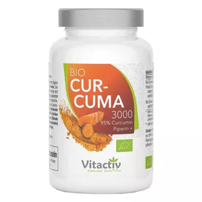 CURCUMA 3000 Organic Capsules, 60 Capsules