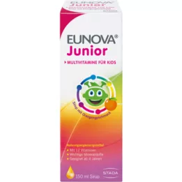 EUNOVA Junior syrup with orange flavour, 150 ml