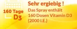 Instructions for use for EUNOVA Vitamin D3 Spray, 8 ml - 3