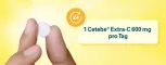 Instructions for use for CETEBE Extra-C 600 mg chewable tablets, 120 pcs - 4