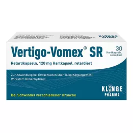VERTIGO-VOMEX SR Slow-release capsules, 30 pcs