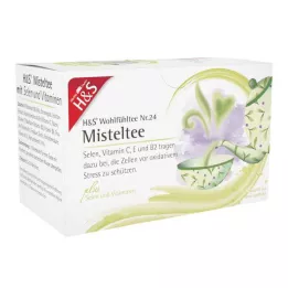 H&amp;S Mistletoe Tea with Selenium and Vitamins Filter Bag, 20X2 g