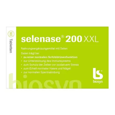 Selenase 200 XXL tablets, 90 pcs Selenase 200 XXL tablets, 90 pcs
