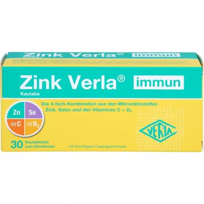 ZINK VERLA immune chewing tabs, 30 pcs
