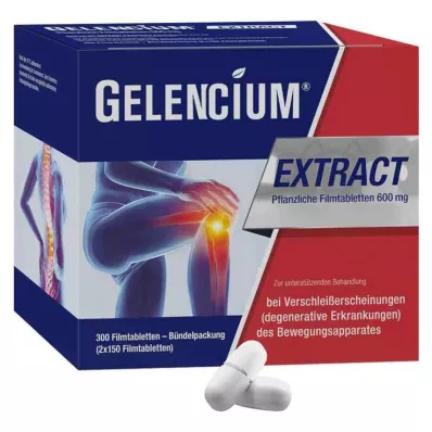 GELENCIUM® EXTRACT Vegetable film-coated tablets, 2x150 pcs