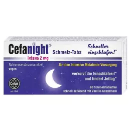 CEFANIGHT intensive 2 mg enamel tabs, 60 pcs