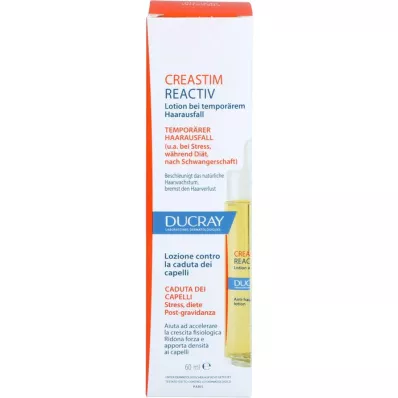 DUCRAY CREASTIM REACTIV Lotion b.temp.hair loss, 60 ml