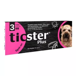 TICSTER Plus Spot-on Solution for Dog 10-25kg, 3X3 ml