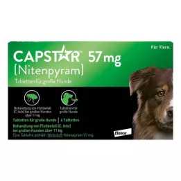 CAPSTAR 57 mg tablets f.large dogs, 1 pc