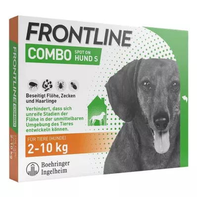 FRONTLINE Combo Spot on Dog S Lsg.for.application.to.skin, 6 pcs