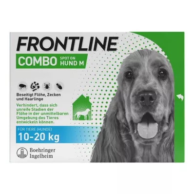 FRONTLINE Combo Spot on Dog M Lsg.for.application.to.skin, 3 pcs FRONTLINE Combo Spot on Dog M Lsg.for.application.to.skin, 3 pcs